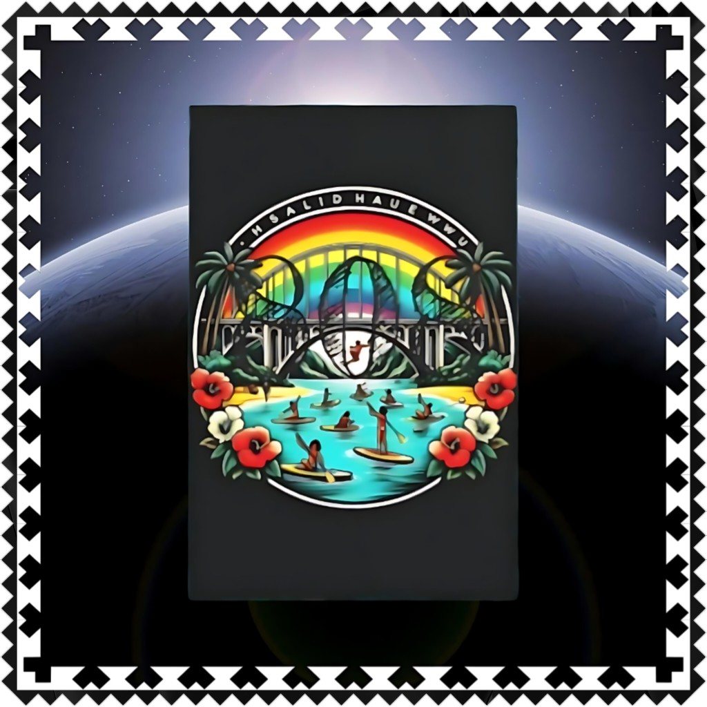 Rainbow Bridge original artwork by DialeD808