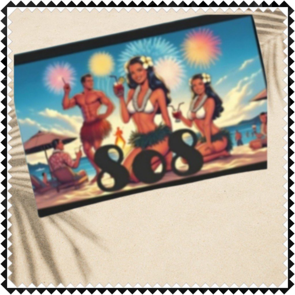 Waikiki Beach original artwork by DialeD808