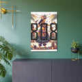 Hawaiian Hula 808 Aluminum Wall Art - Island Wall Decor - DialeD808Hi