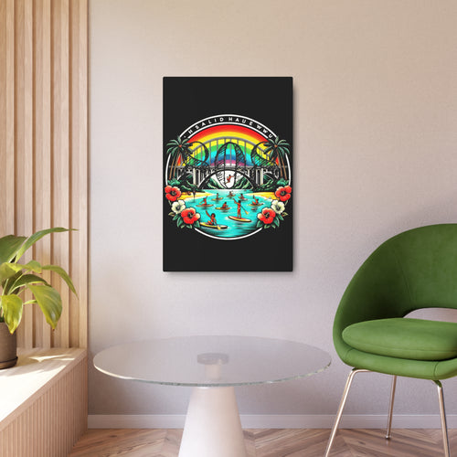 Rainbow Bridge aluminum wall art by DialeD808