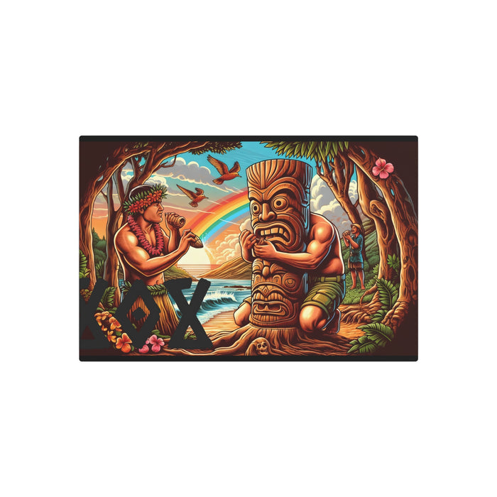 Tiki Totem aluminum wall art by DialeD808, view 4