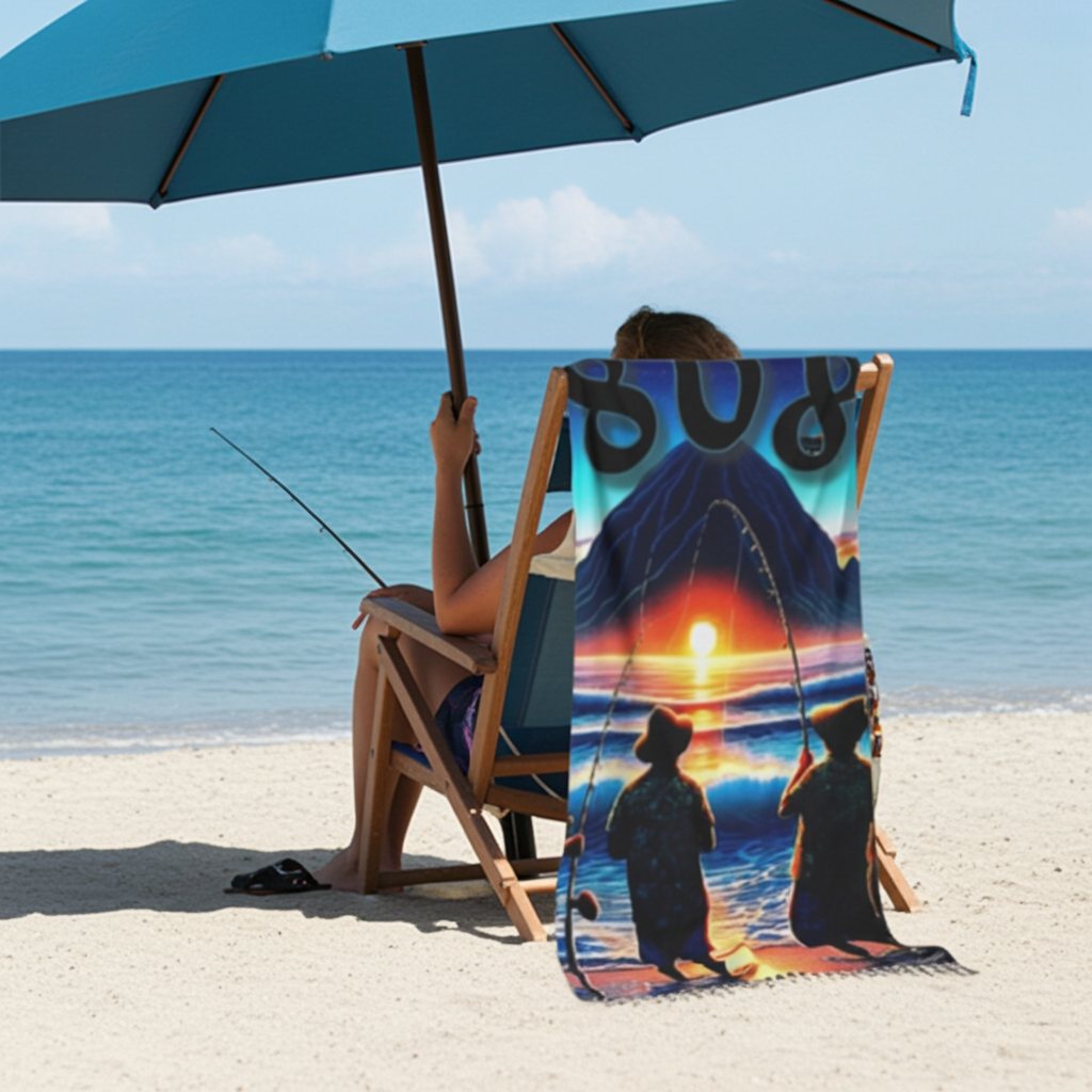 Out with the Guys 808 Oversized Pareo - Women's Beachwear - DialeD808Hi