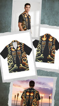 Tropical Gangstah 808 Aloha Shirt - Men's Island Button up
