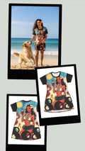 Waikiki Beach 808 Little Beach Dress - Women's Island Beachwear