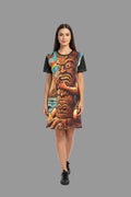 Tiki Totem 808 Little Beach Dress - Women's Beachwear - DialeD808Hi