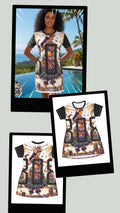 Hawai'ian Hula 808 Little Beach Dress - Women's Island Beachwear