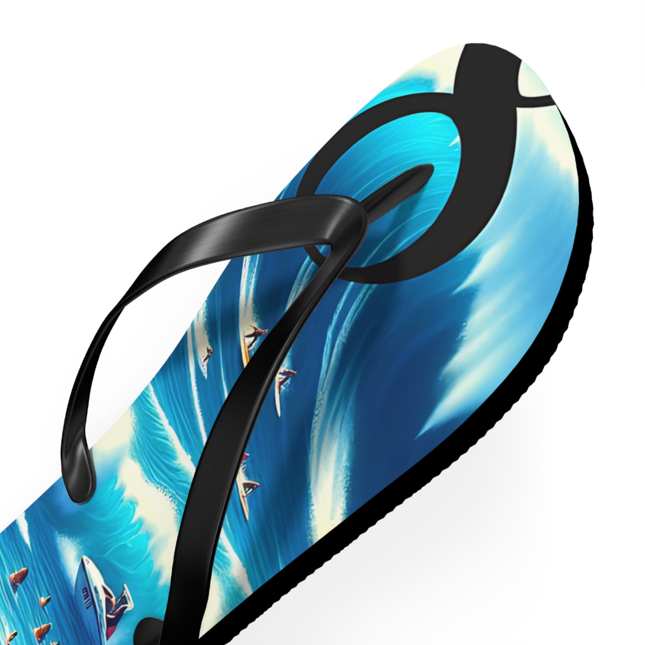 Big Wave Dave 808 Island Slippahs - Unisex Graphic Flip Flops
