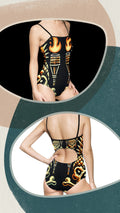 Tropical Gangstah 808 One Piece Bikini - Women's Swimwear