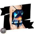Out with the Guys 808 One Piece Bikini - Women's Swimwear