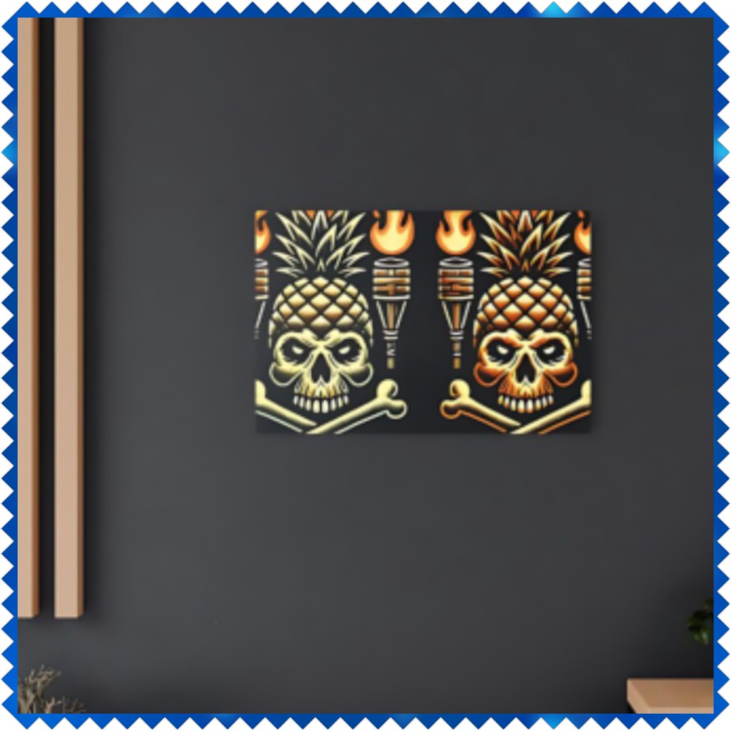 Tropical Gangstah 808 Aluminum Wall Art - Island Wall Decor - DialeD808Hi