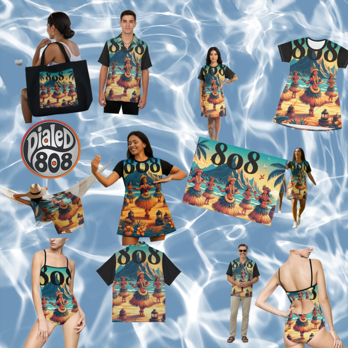 Hula Girl 808 Little Beach Dress - Women's Island Beachwear