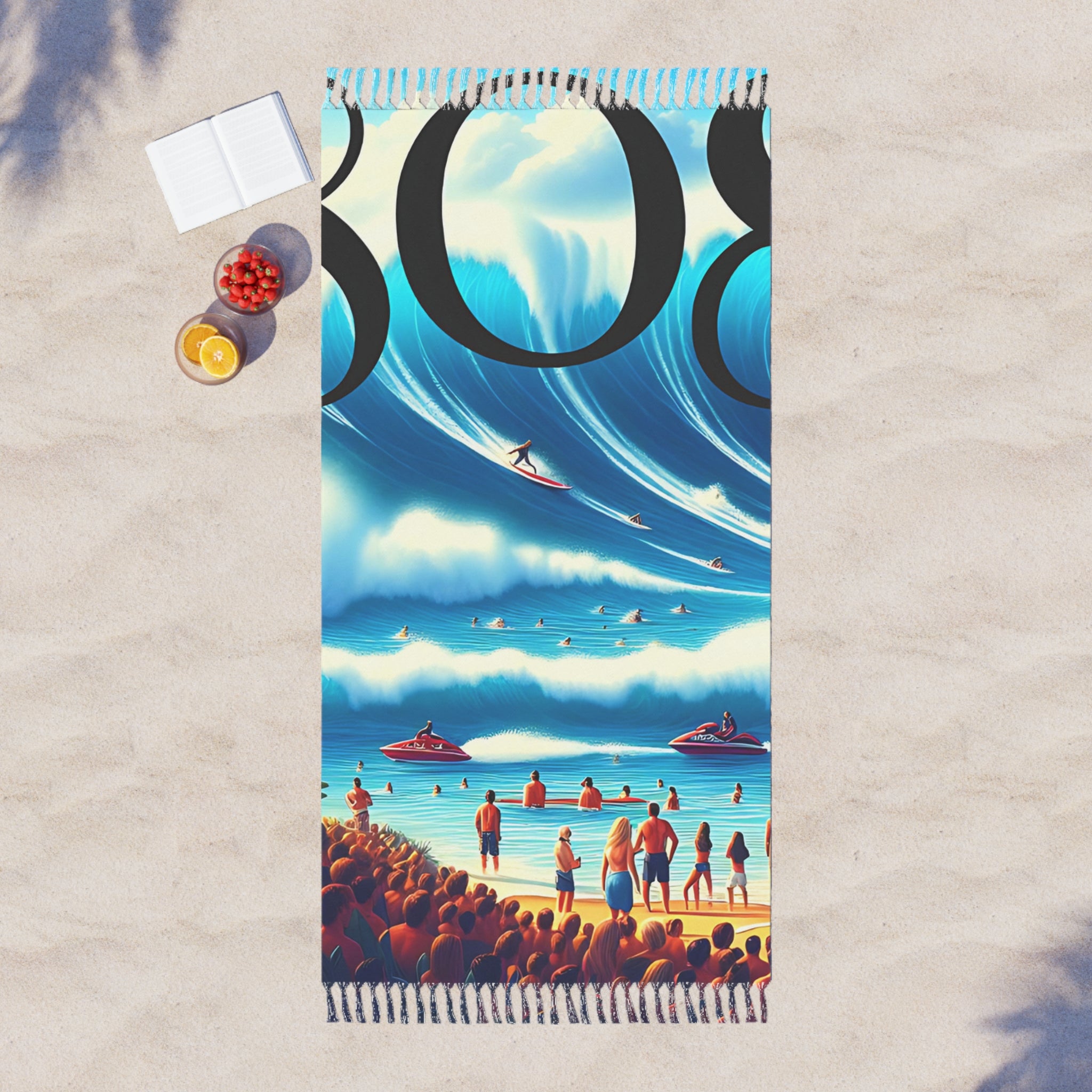 Big Wave Dave 808 Oversized Pareo - Women's Beachwear - DialeD808Hi