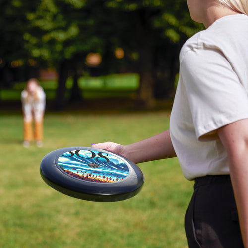 Big Wave Dave 808 Throwback LP Frisbee - Island Graphic Flying Disc - DialeD808Hi