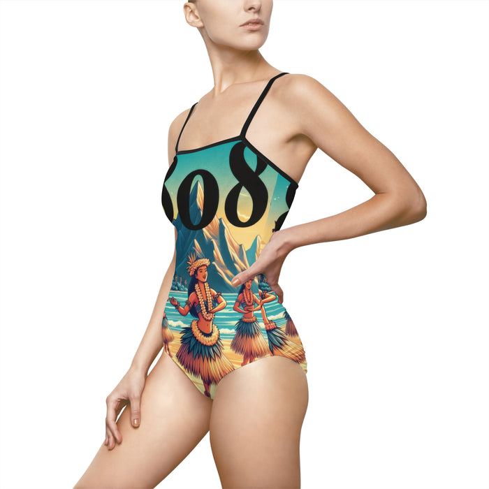 Hula Girl 808 One Piece Bikini - Women's Swimwear