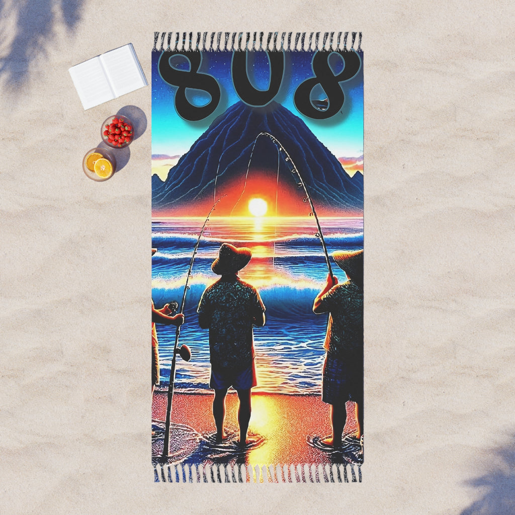 Out with the Guys 808 Oversized Pareo - Women's Beachwear - DialeD808Hi
