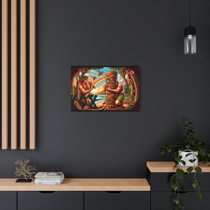 Tiki Totem aluminum wall art by DialeD808, view 2