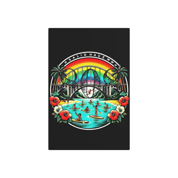 Rainbow Bridge aluminum wall art by DialeD808, view 4